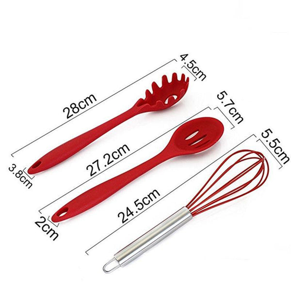 Silicone Kitchen Utensils Set