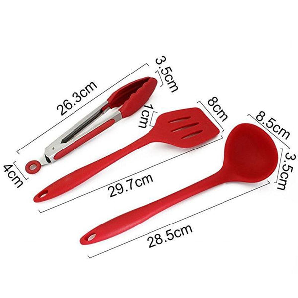 Silicone Kitchen Utensils Set