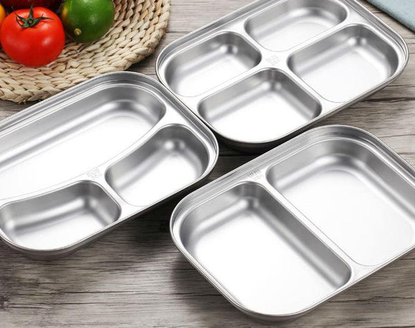 Stainless Steel Lunch Box With Compartments