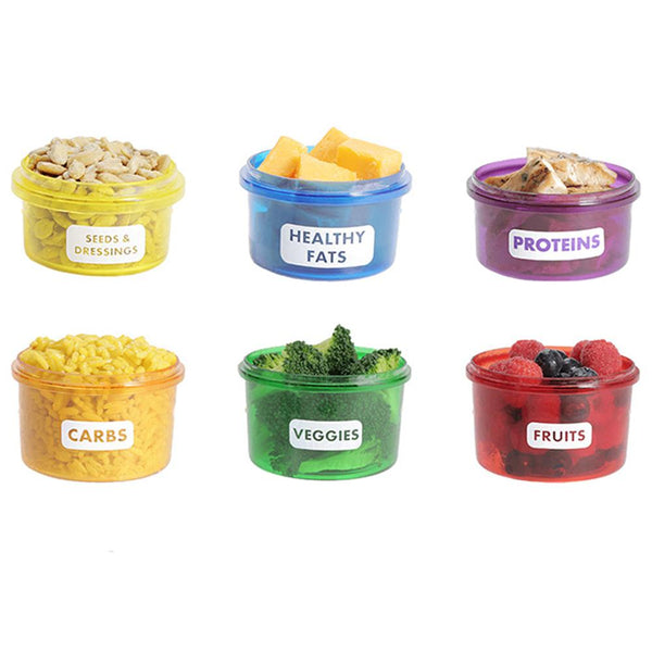 Portion Control Food Container Set