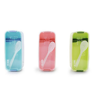 Portable 3 Layer Food Container