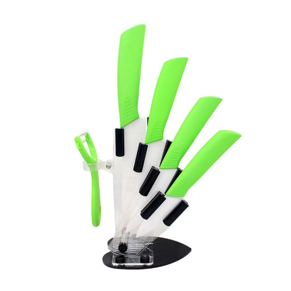 Kitchen Knives Set with Rack