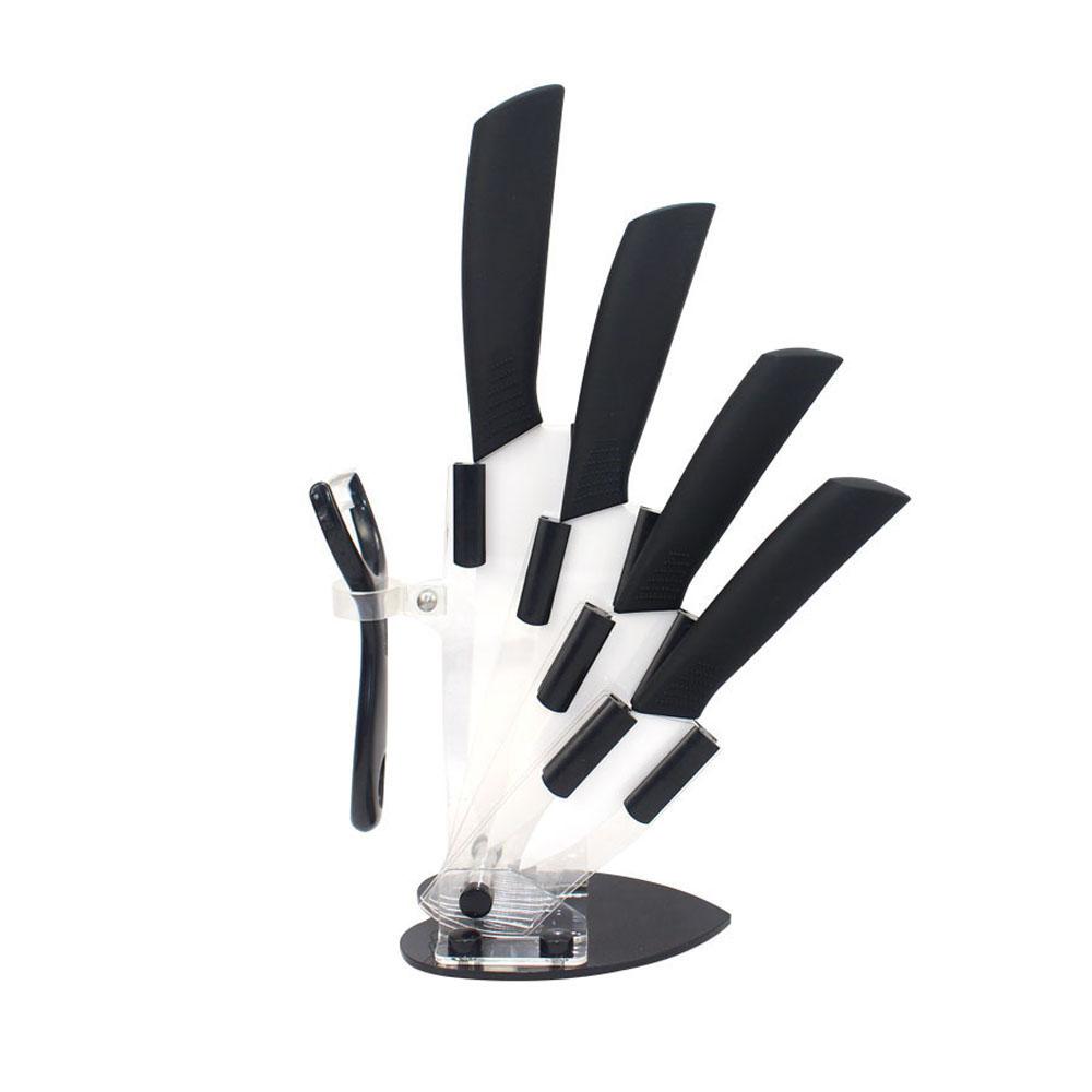 Kitchen Knives Set with Rack