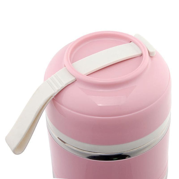 Polka Dot Thermal Lunch Box