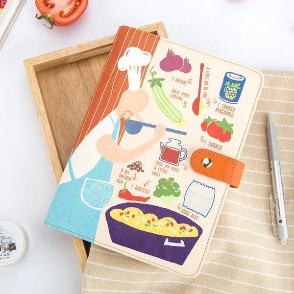 DIY Cooking Planner Notebook