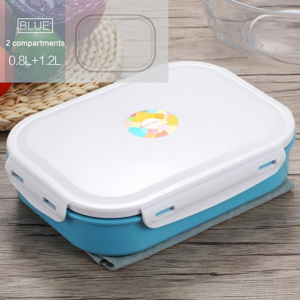 Stainless Steel Lunch Box With Compartments