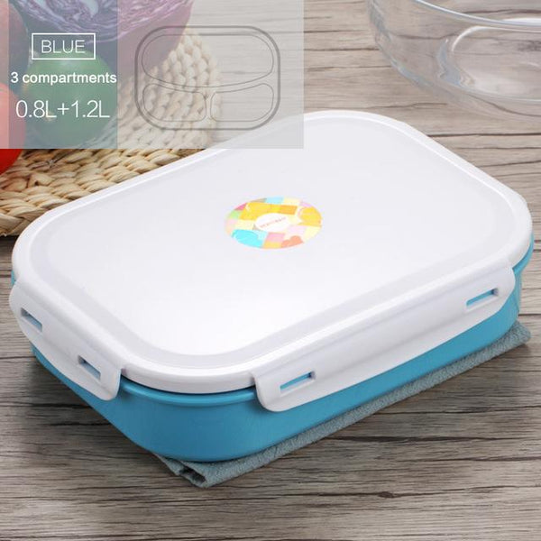 Stainless Steel Lunch Box With Compartments