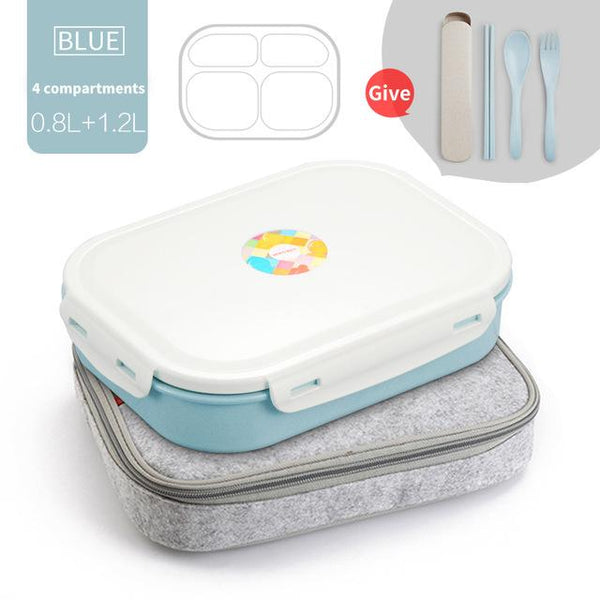 Stainless Steel Lunch Box With Compartments