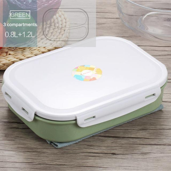 Stainless Steel Lunch Box With Compartments