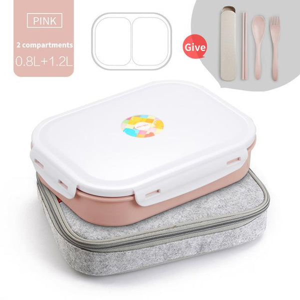 Stainless Steel Lunch Box With Compartments