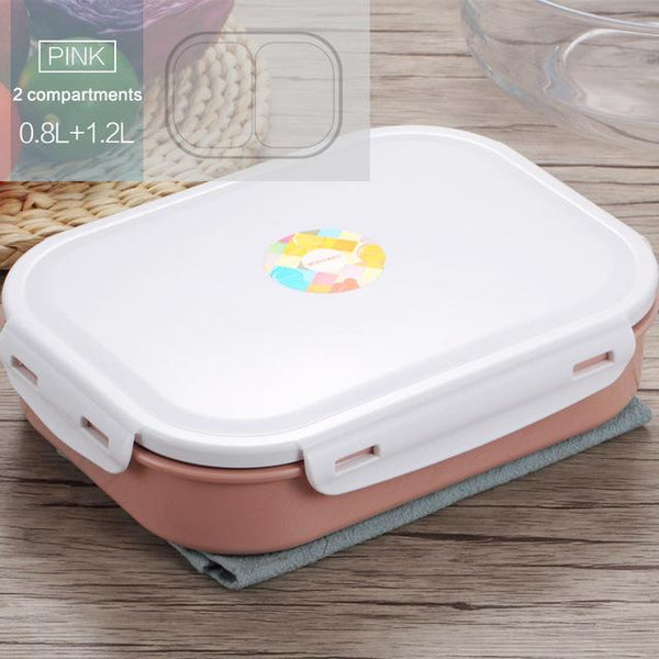 Stainless Steel Lunch Box With Compartments