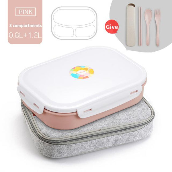 Stainless Steel Lunch Box With Compartments